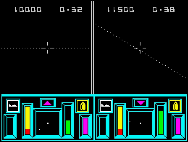 Top Gun - ZX Spectrum game screenshot (1987) by Ocean